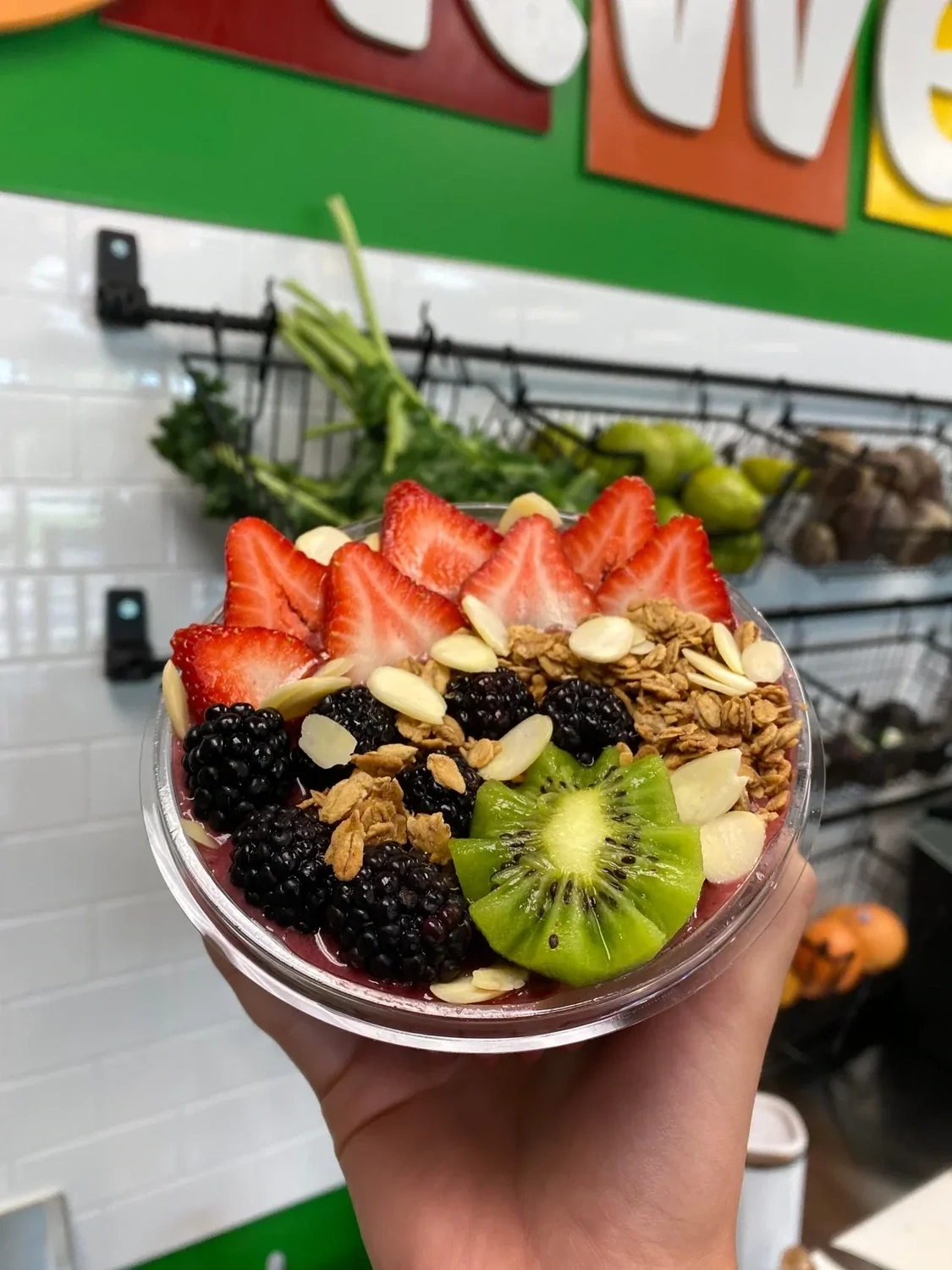 kwench juice cafe store, kwench bowl