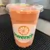 kwench juice cafe store, tropical infusion smoothie
