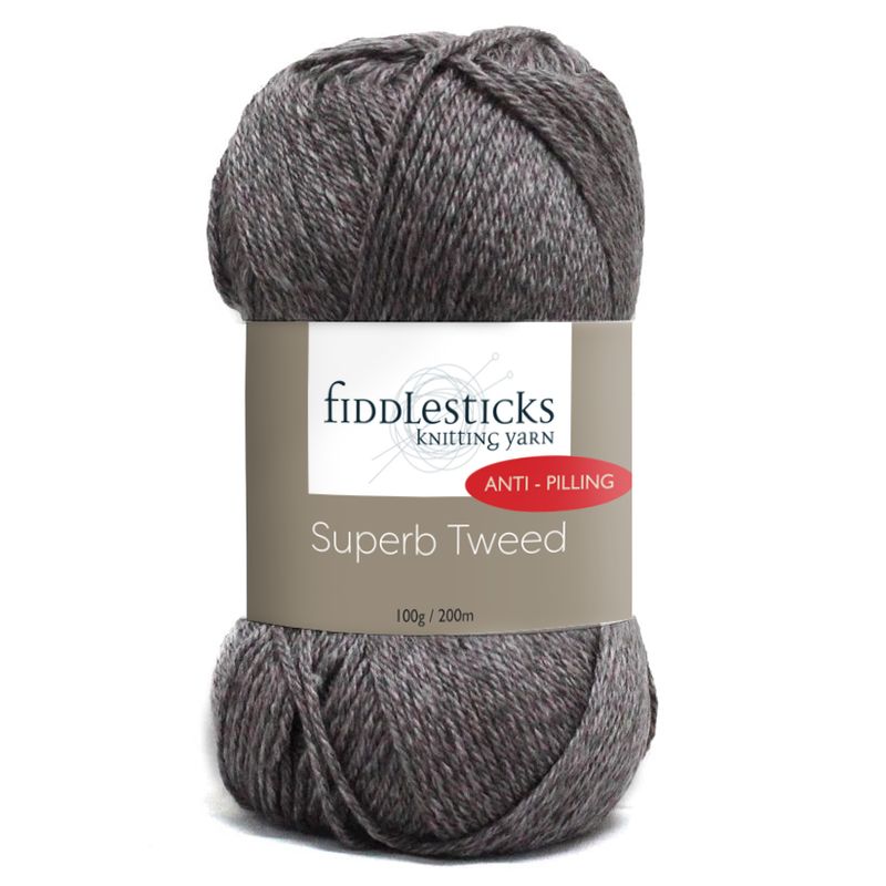 Superb Tweed Anti Pilling Acrylic