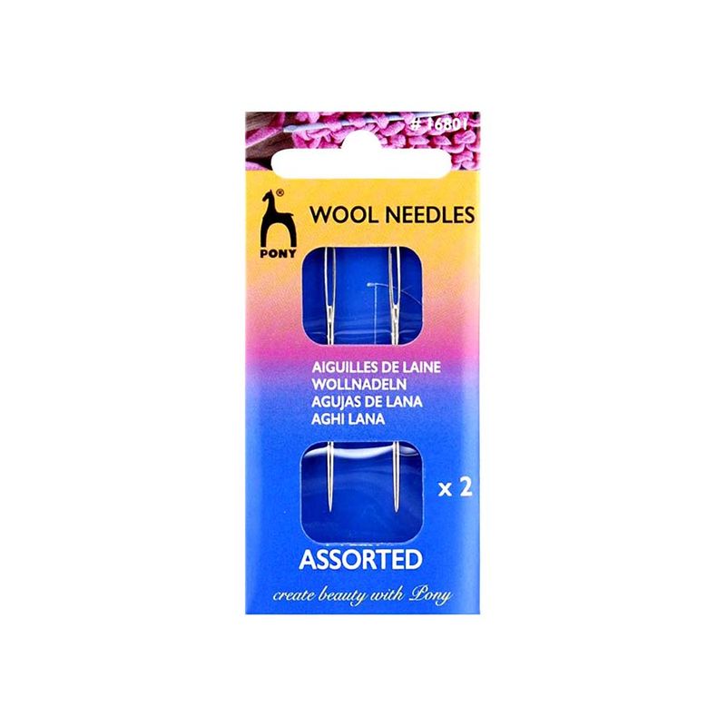 PONY WOOL NEEDLES PE HIGH CARBON STEEL WIRE