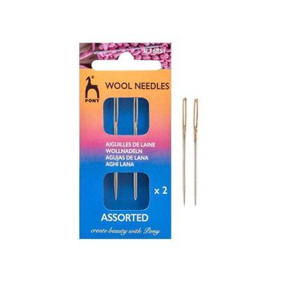 PONY WOOL NEEDLES GE HIGH CARBON STEEL WIRE
