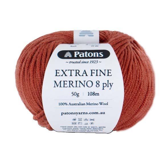 Patons Extra Fine Merino 8 PLY