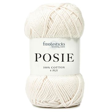 Fiddlesticks Posie 4ply Cotton