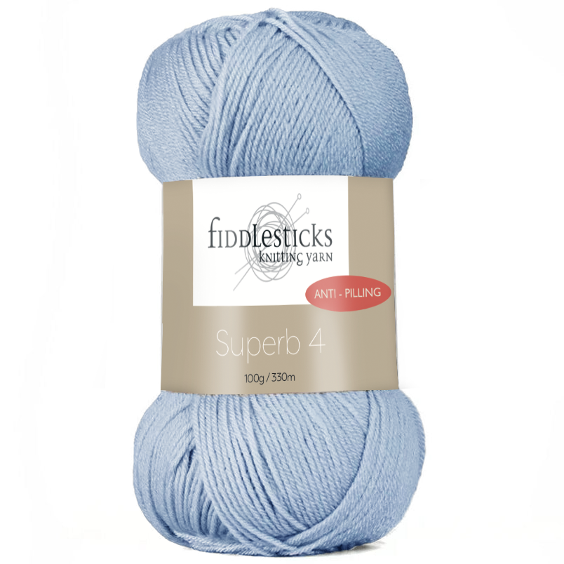 Fiddlesticks Superb 4 - 4ply Anti Pilling Acrylic