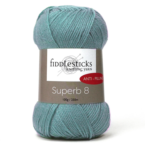 Fiddlesticks Superb 8 - 8ply Anti Pilling Acrylic Fiddlesticks Superb 8 - 8ply Anti Pilling Acrylic