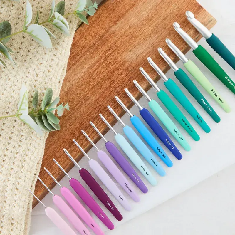 KnitPro Waves Single Ended Crochet Hooks