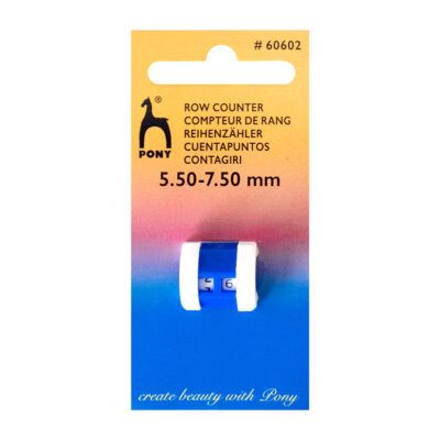 PONY ROW COUNTER 5.5-7.5MM PLASTIC PONY ROW COUNTER 5.5-7.5MM PLASTIC