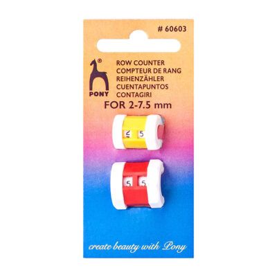 PONY ROW COUNTER 2-7.50MM