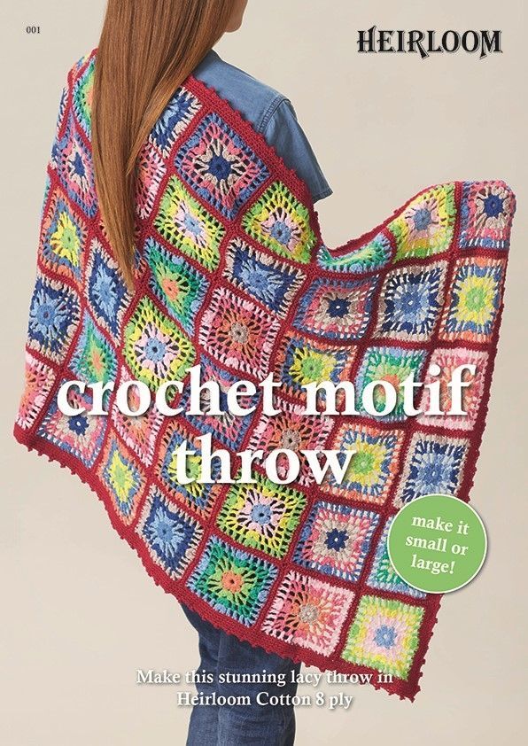 Crochet Motif Throw