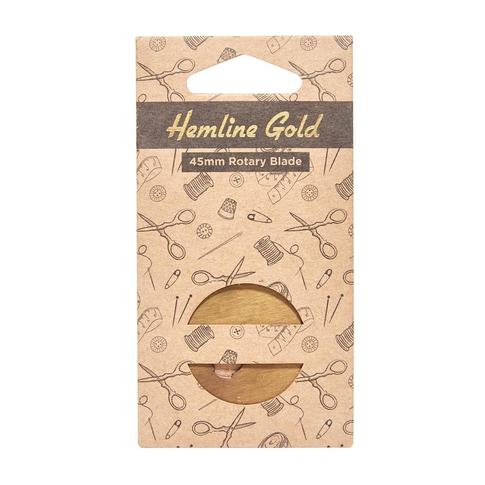 Hemline Gold Rotary Blade 45mm 1Pc