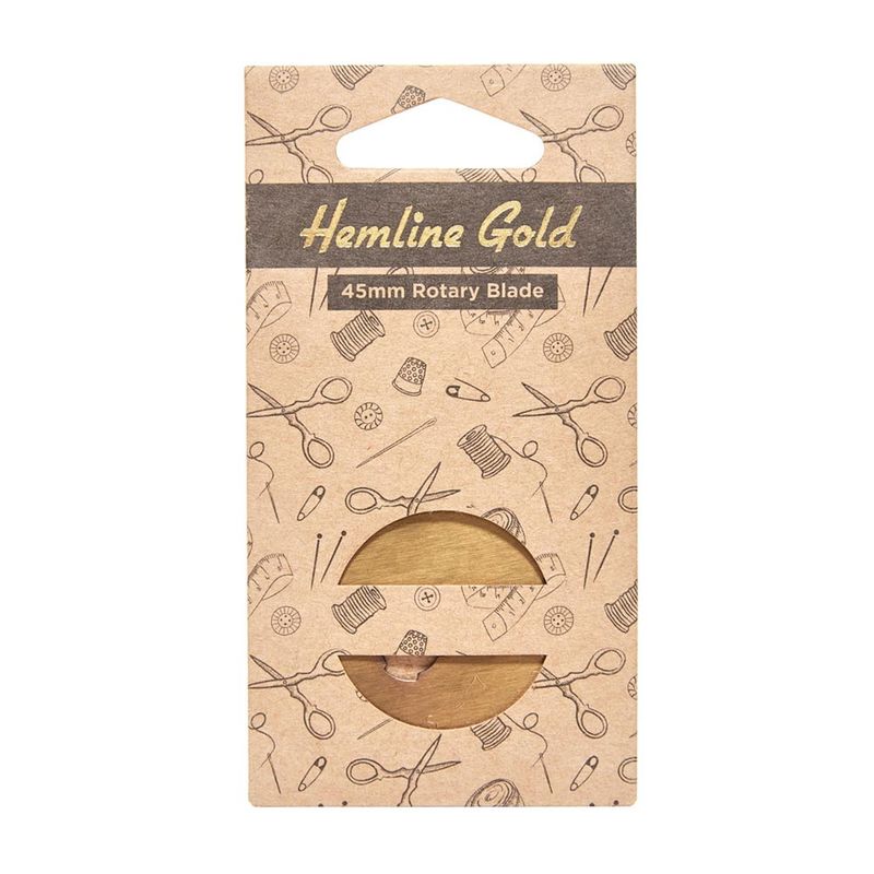 Hemline Gold Rotary Blade 45mm 1Pc