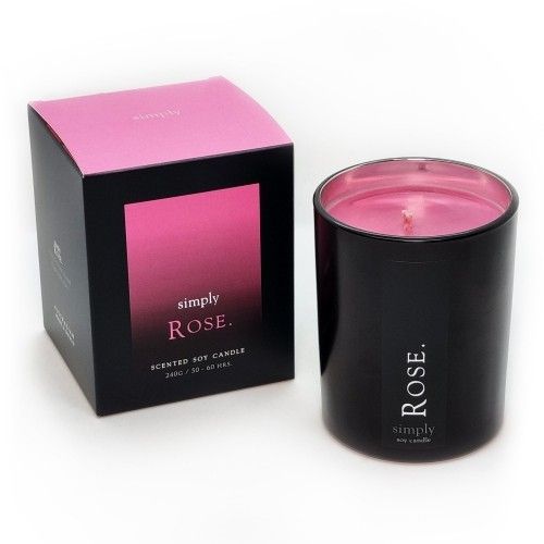 Rose Soy Jar Candle