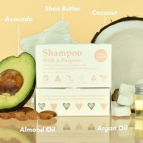 Shampoo with a Purpose -Colour Treated Shampoo & Conditioner Bar
