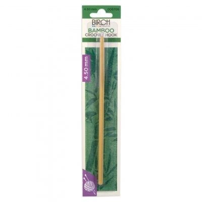 Birch Bamboo Crochet Hooks, name: Birch Bamboo Crochet Hook with Round Handle 4.50mm