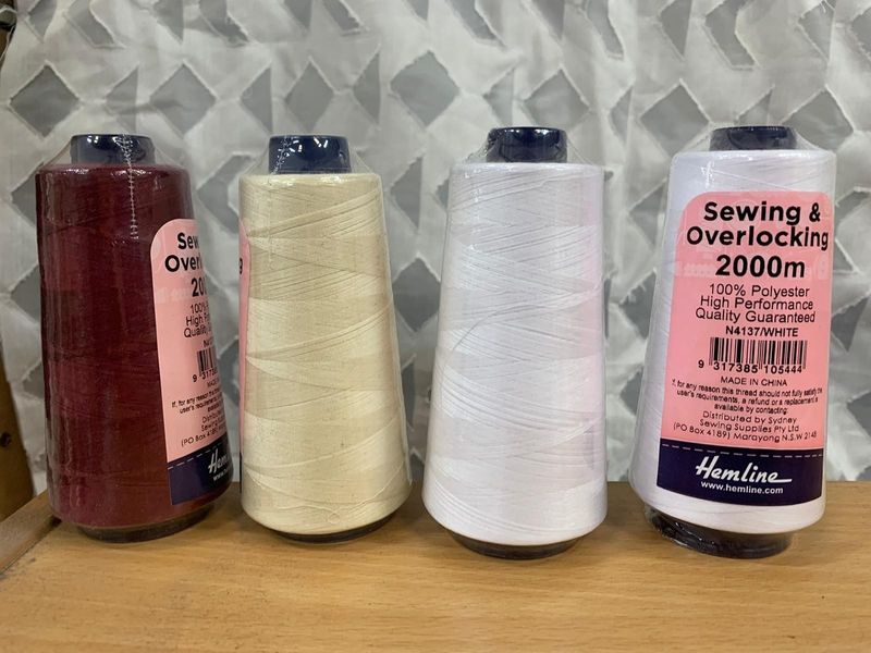 Overlocking Thread Hemline 100% Polyester