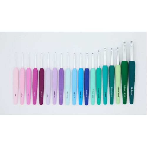 KnitPro Waves Single Ended Crochet Hooks
