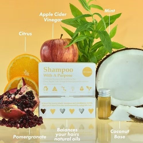 Shampoo with a Purpose - Oil Control Shampoo & Conditioner Bar