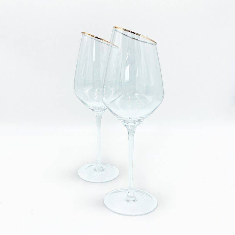 Clinq Elegance Stemmed Wine Glasses (Set of 2)
