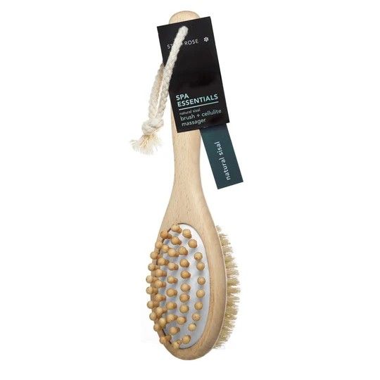 Brush & Cellulite Massager - Spa Essentials