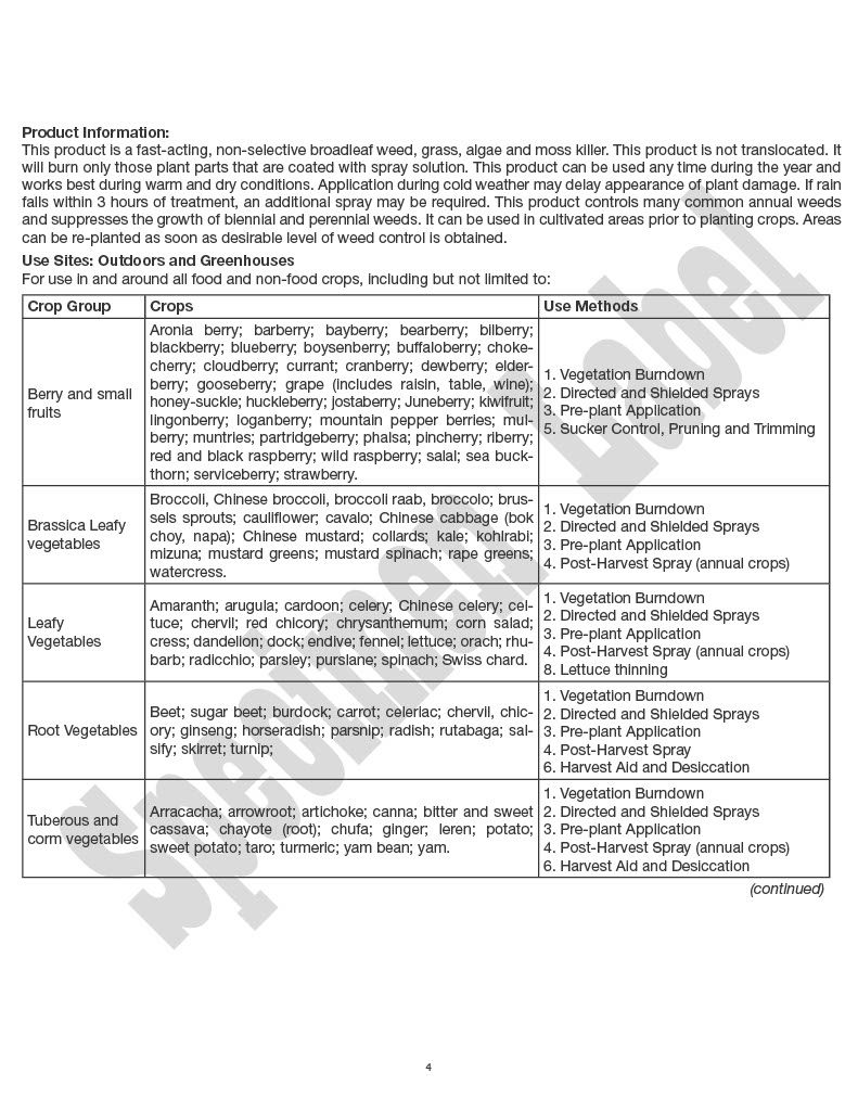Homeplate OMRI Herbicide