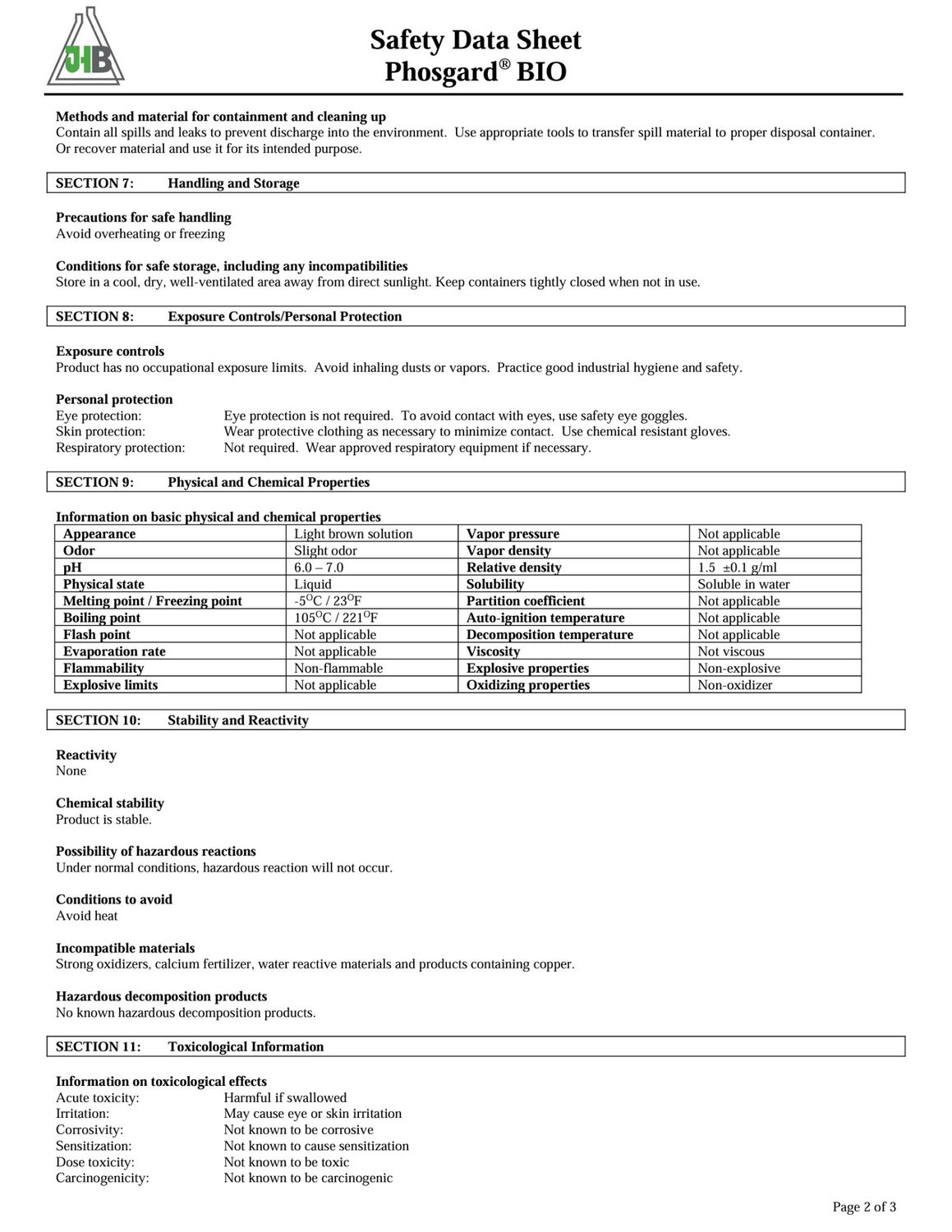 Phosgard Bio (JH Biotech)