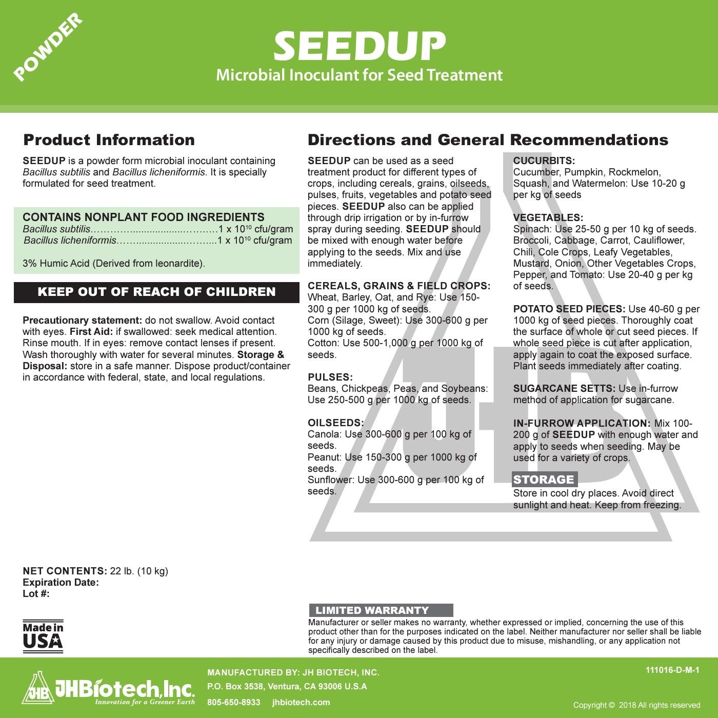 Seed Up