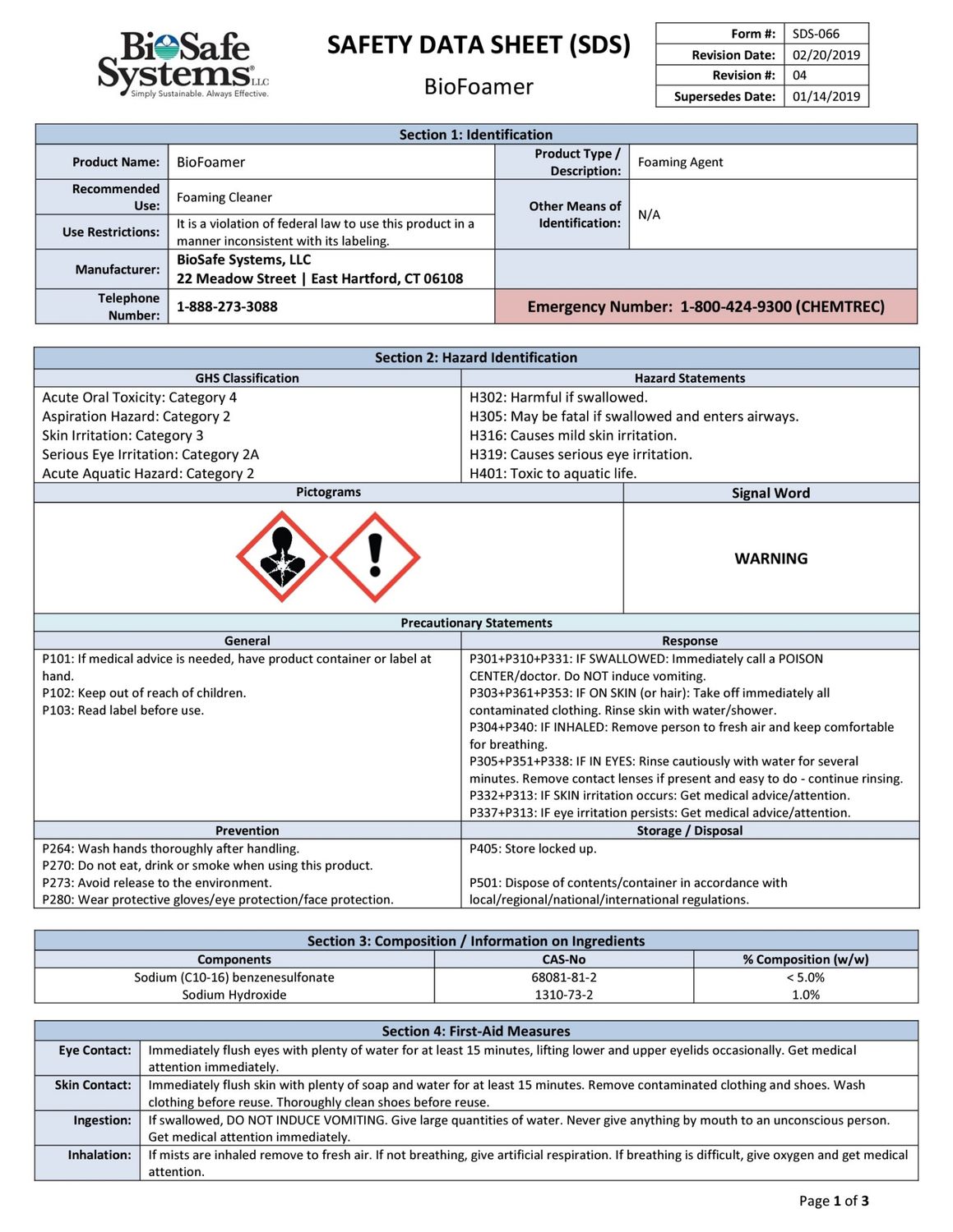 Biofoamer