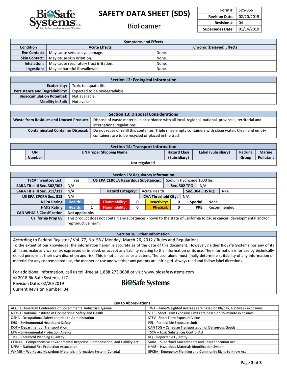 Biofoamer