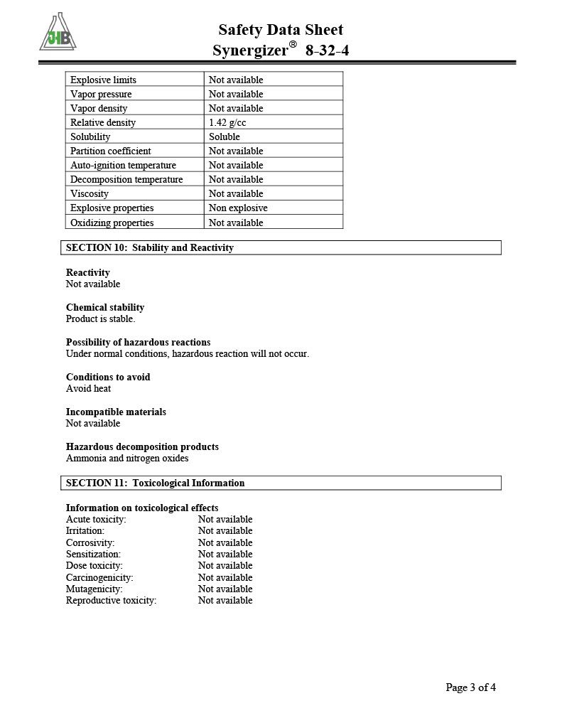 Synergizer 8-32-4