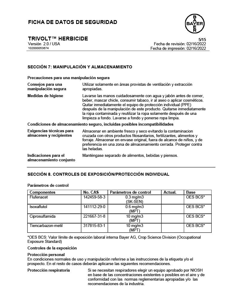 Trivolt Herbicide