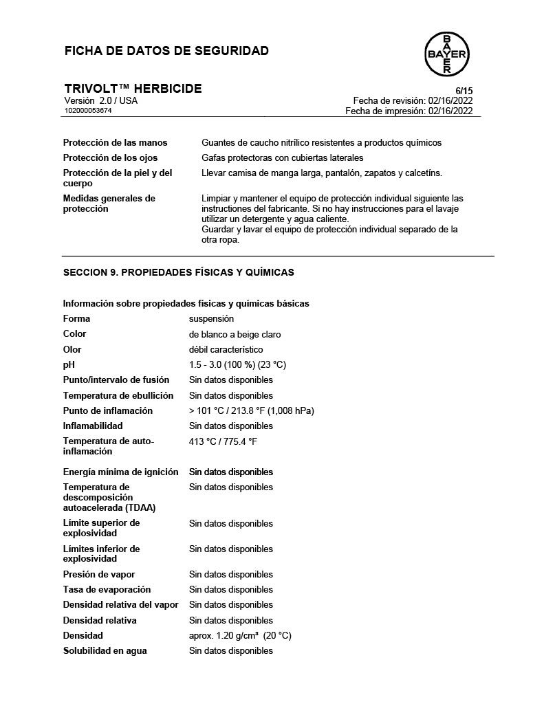 Trivolt Herbicide