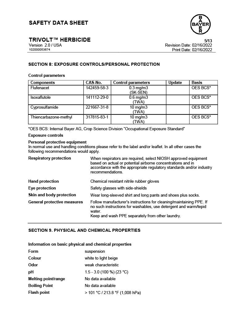 Trivolt Herbicide