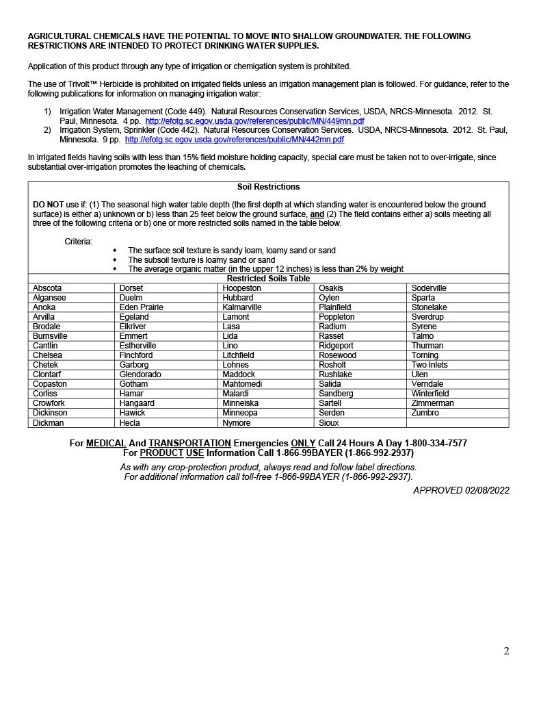 Trivolt Herbicide