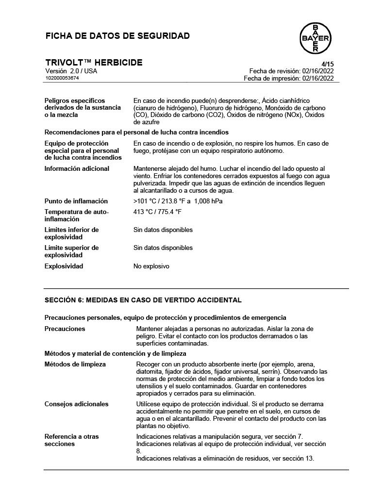 Trivolt Herbicide