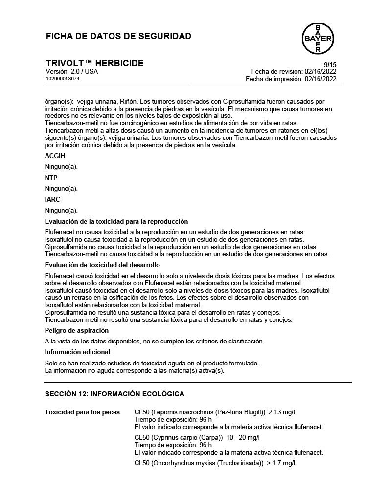 Trivolt Herbicide