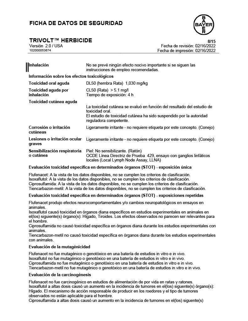 Trivolt Herbicide