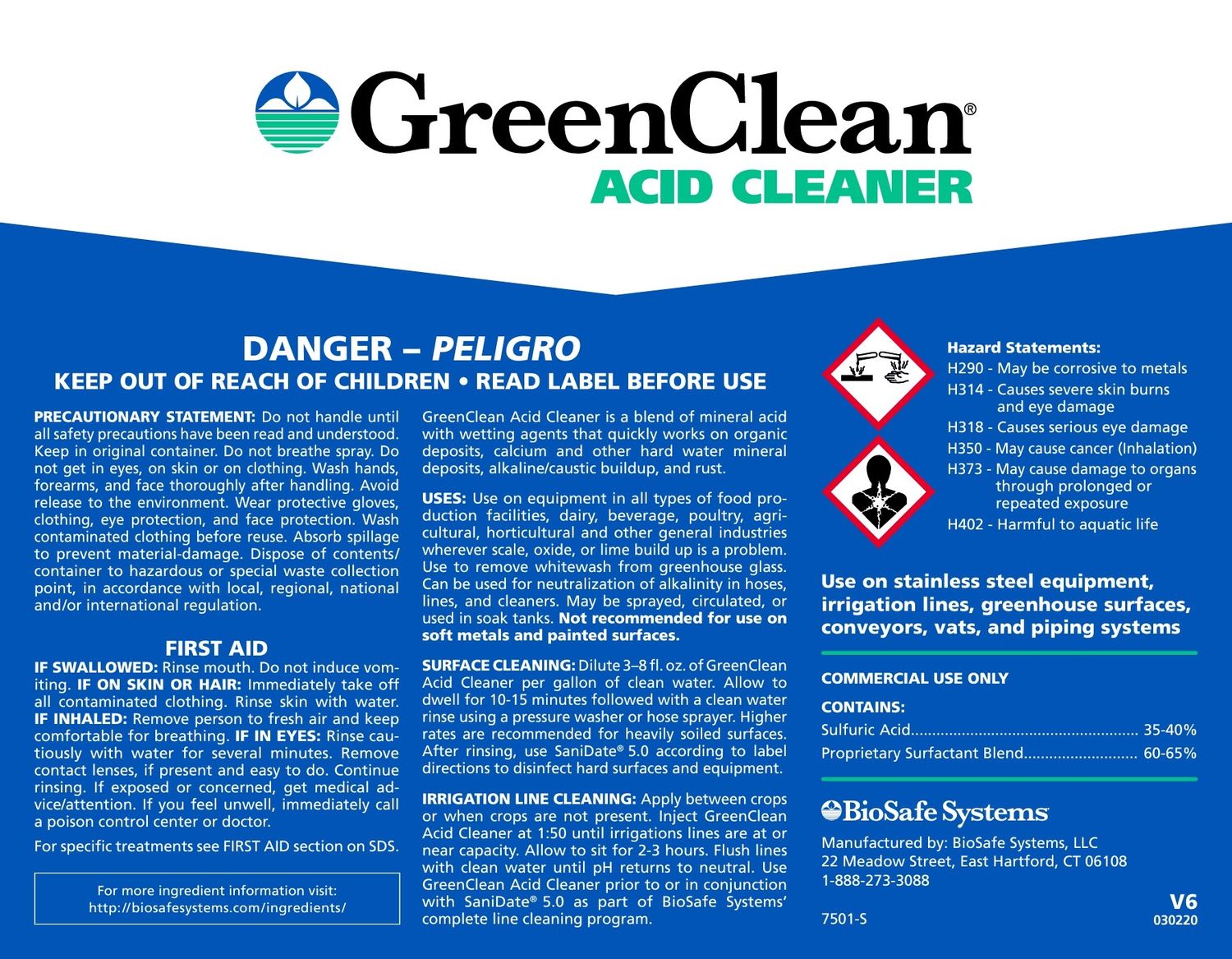 Green Clean Acid/Alkaline Cleaner