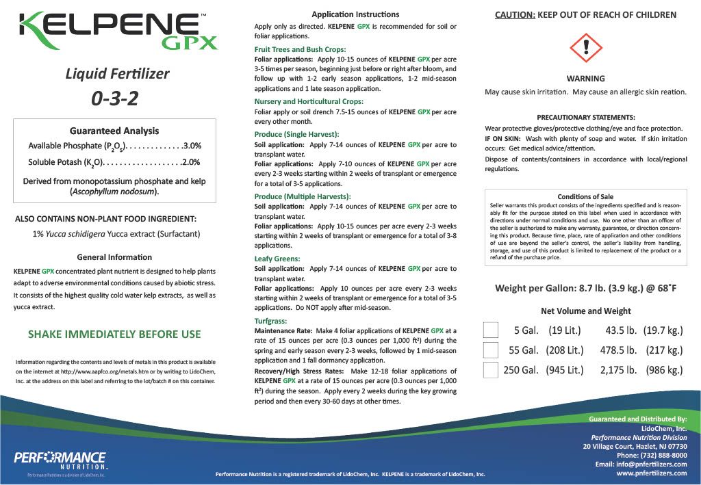 Kelpene GPx 0-3-2