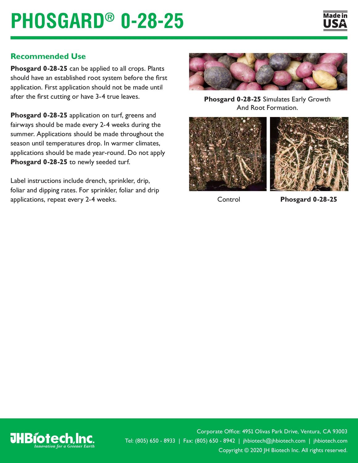 Phosgard 0-28-25 (JH Biotech)