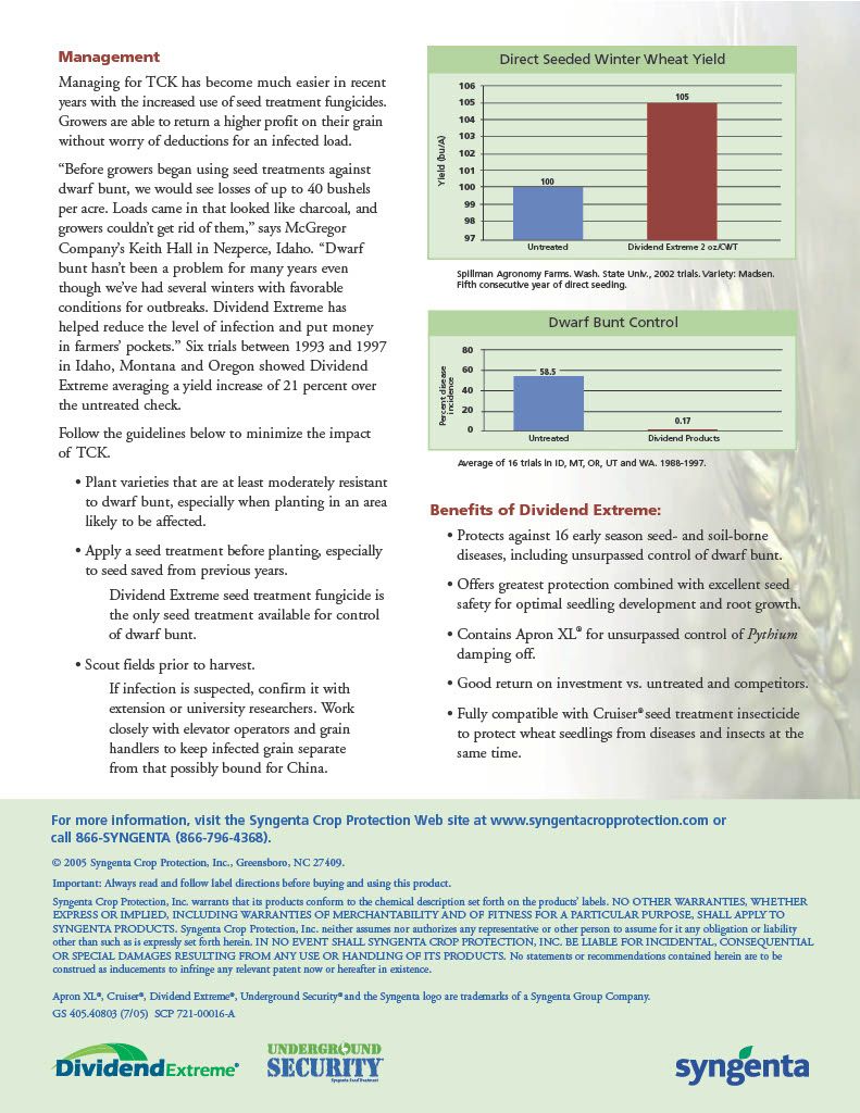 Dividend Extreme (Syngenta)