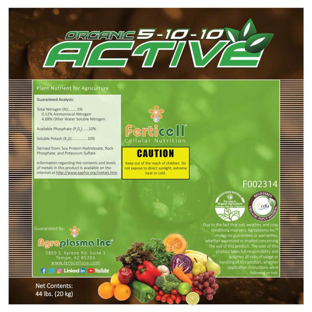 Active Organic Granular Fertilizer