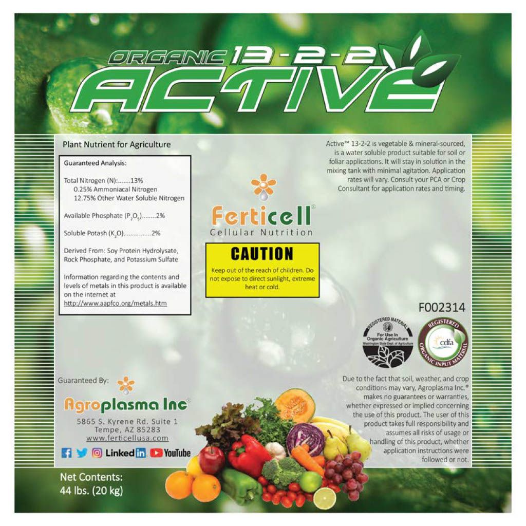 Active Organic Granular Fertilizer