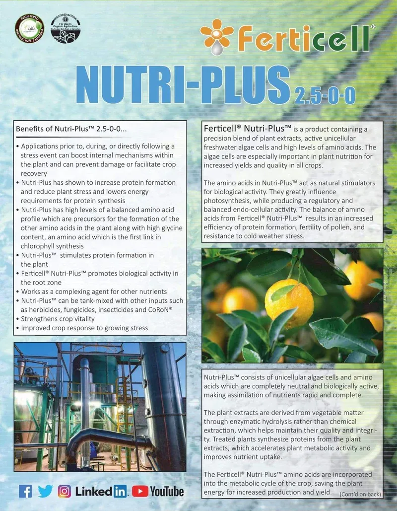 Nutri-Plus 2.5-0-0