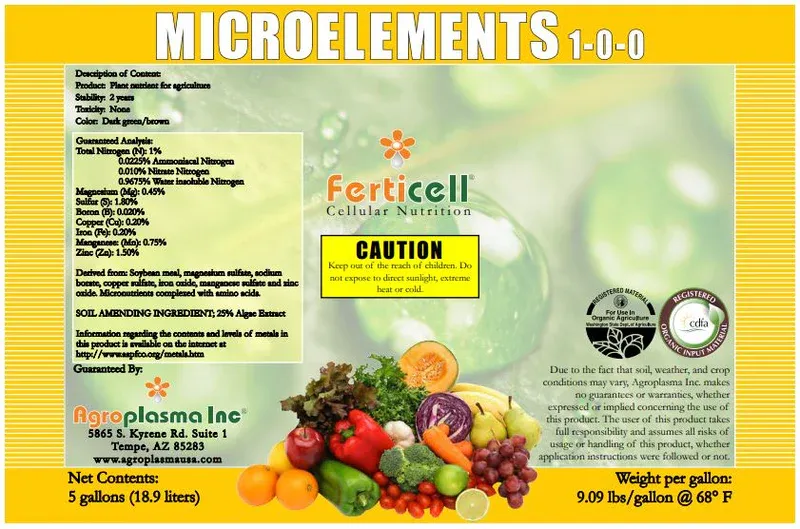 Microelements 1-0-0