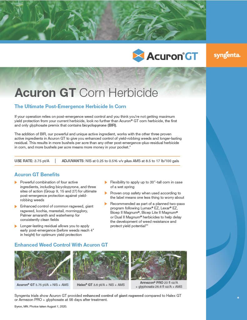 Acuron / Acuron Flexi / Acuron GT