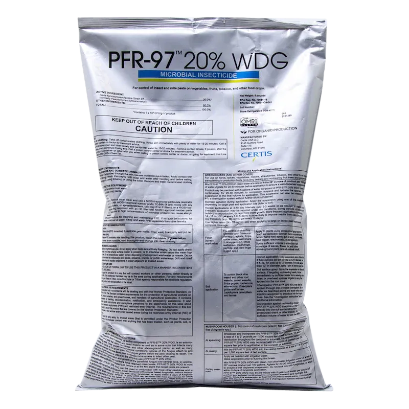 PFR-97 20% WDG Microbial Insecticide