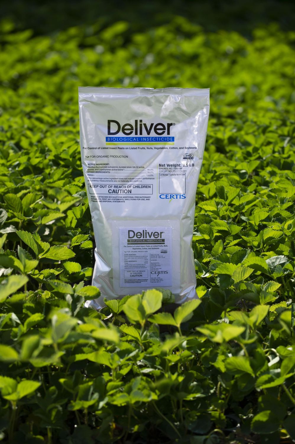 Deliver Biological Insecticide