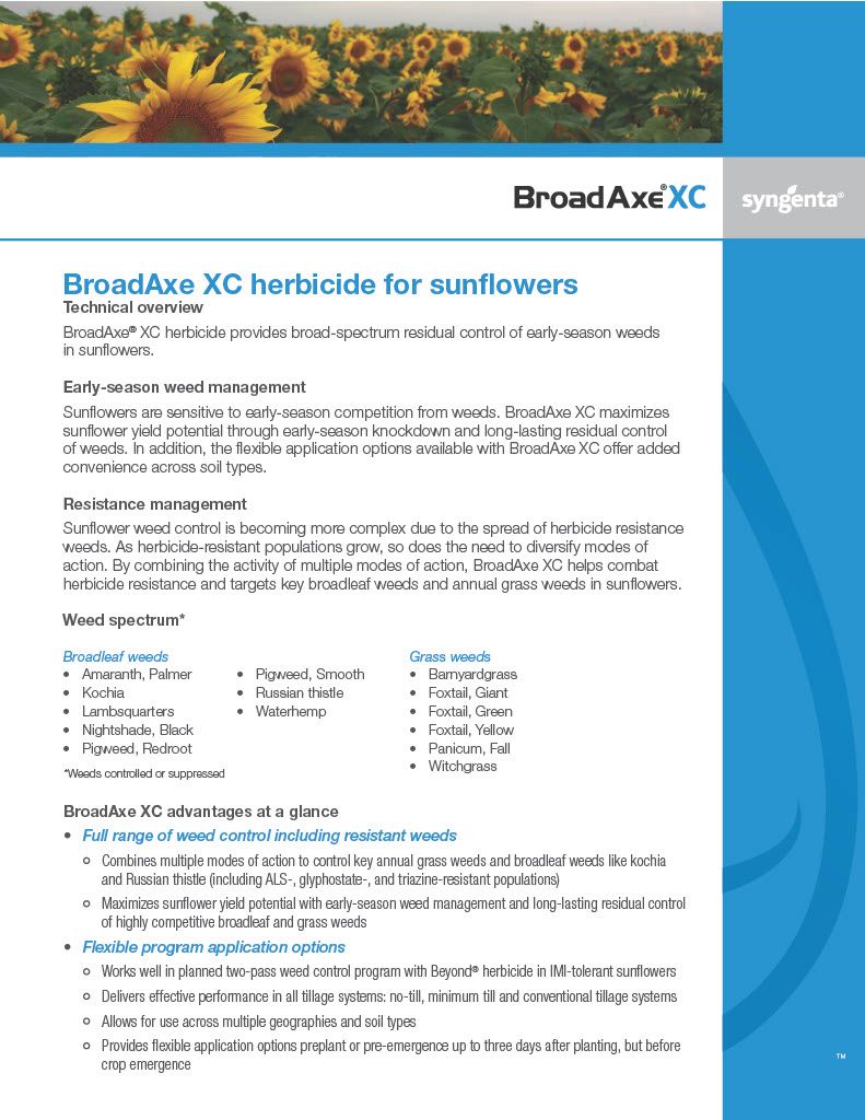BroadAxe XC (Syngenta)