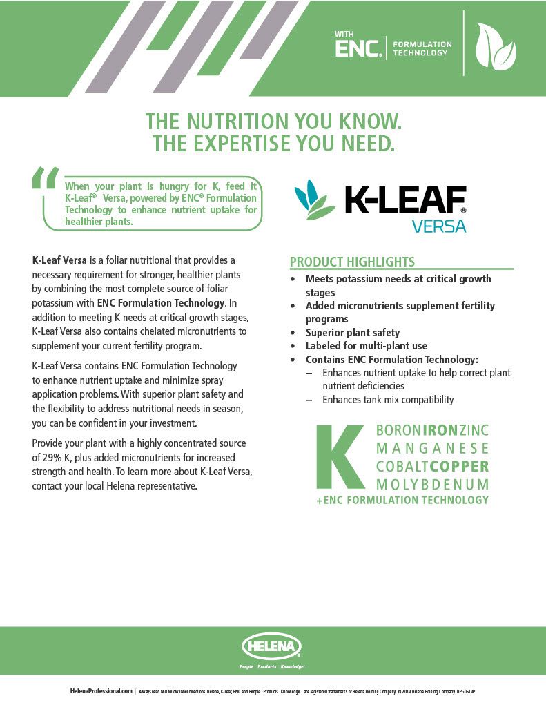 K-Leaf Versa 0-0-29 (Helena Ag)
