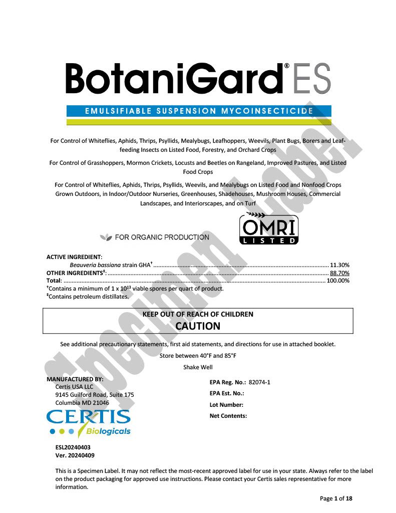 BotaniGard ES